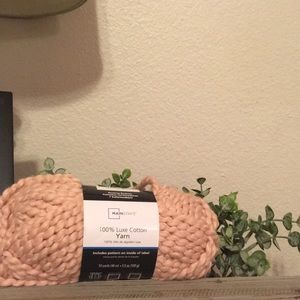 Cotton Rose Gold Yarn